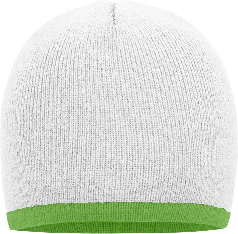 Strick Beanie mit Kontraststreifen Daiber | MB 7584 Strick Beanie mit Kontraststreifen Daiber | MB 7584