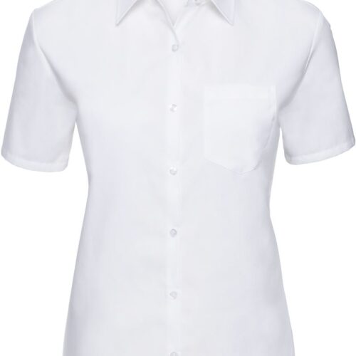Popeline Bluse kurzarm Russell | 937F