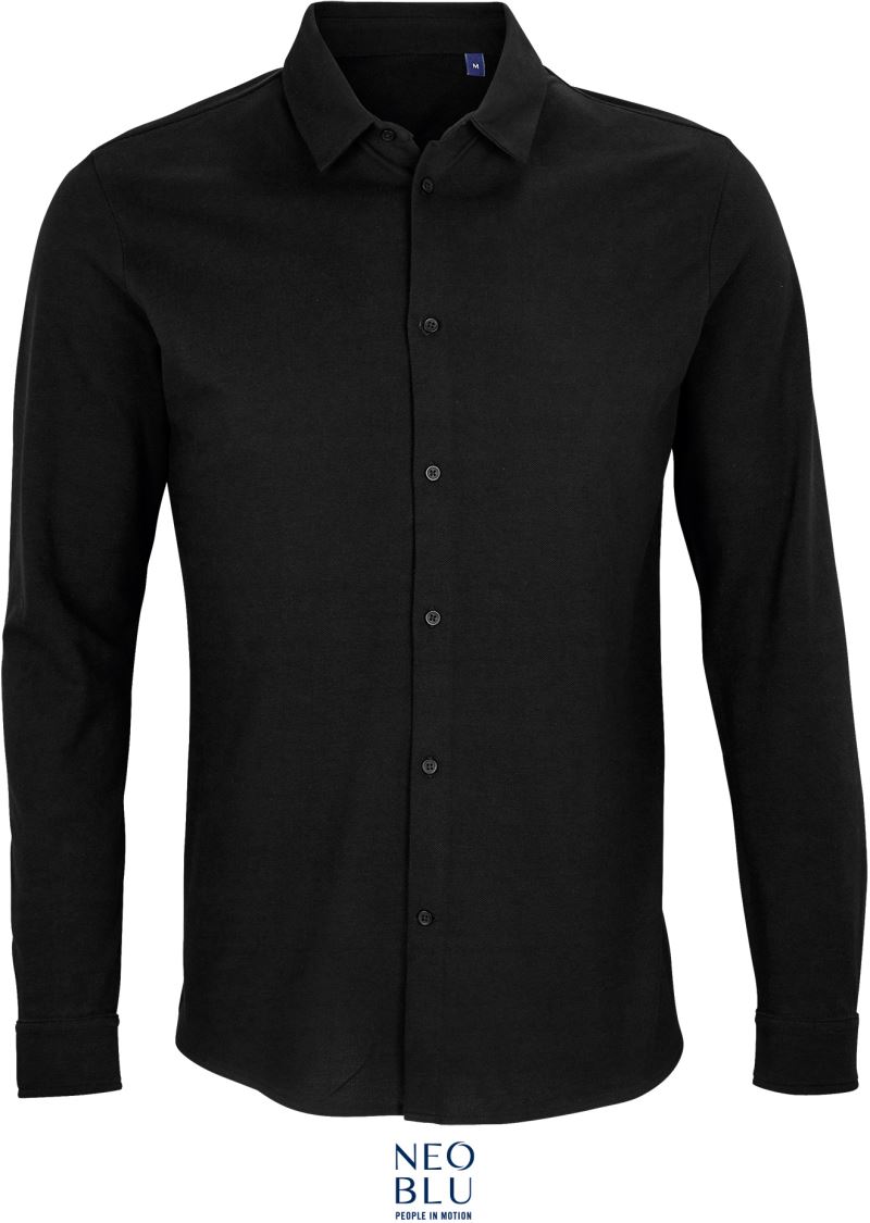 Piqué Hemd langarm NEOBLU | Basile Men