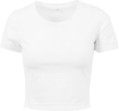 Schweres Damen Crop Top Build your Brand | BY 042