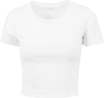 Schweres Damen Crop Top Build your Brand | BY 042