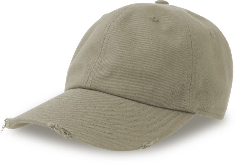 6 Panel Baseball Kappe Atlantis | Dad Hat Destroyed-S