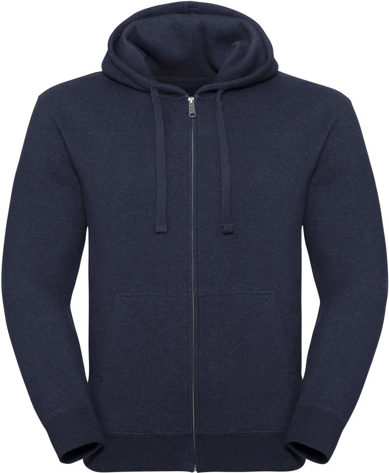 Herren Melange Kapuzen Sweatjacke "Authentic" Russell | 263M