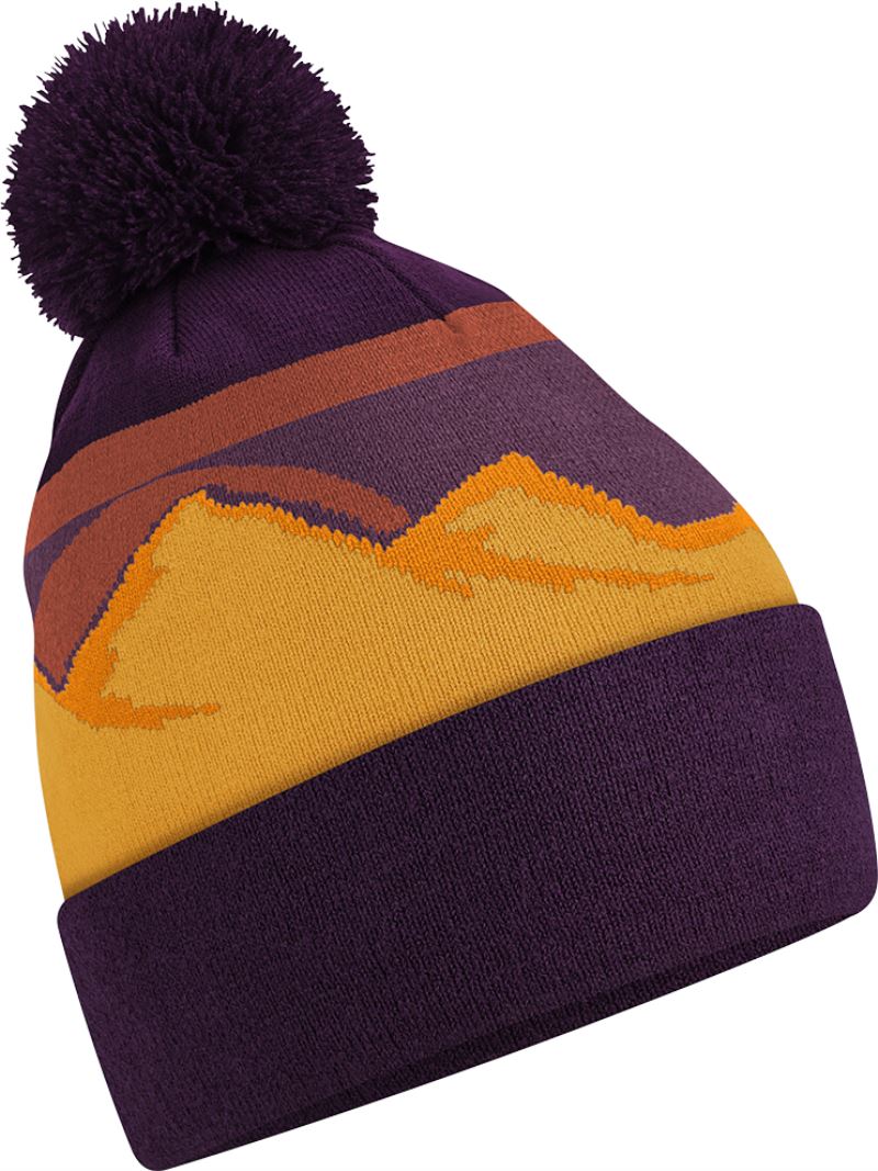Strickmütze mit Pompon "Mountain Peaks" Beechfield | B 395R