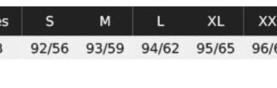 Herren 3-Lagen Softshell Mantel NEOBLU | Achille Men Grössentabelle Herren 3-Lagen Softshell Mantel NEOBLU | Achille Men Grössentabelle