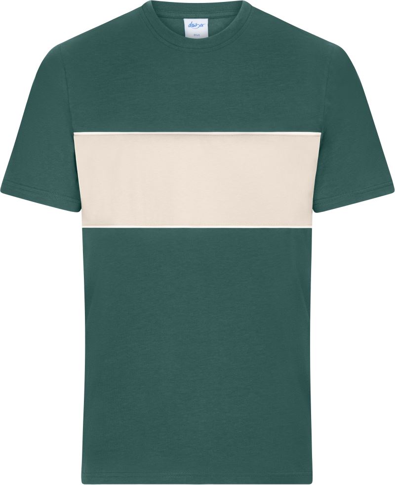 Bio T-Shirt "Colour-Block" Daiber | 8049