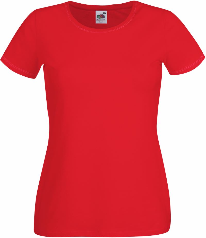 Damen Stretch T-Shirt F.O.L. | Lady-Fit Crew Neck T