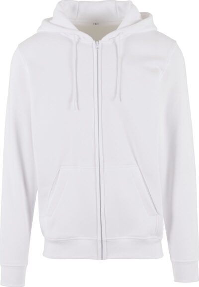 Schwere Kapuzen Sweatjacke Build your Brand | BY 012