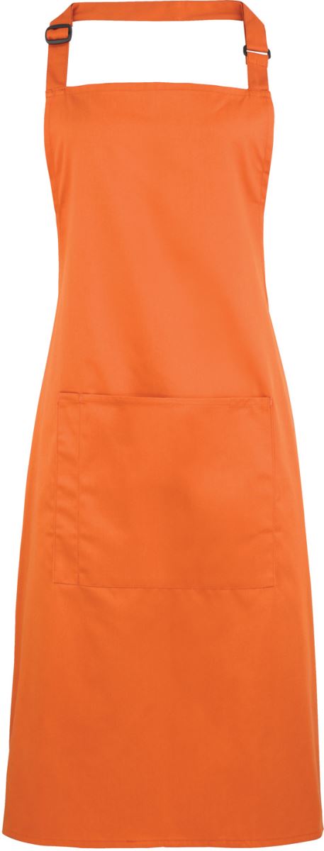 Latzschürze mit Bauchtasche "Colours" Premier | PR 154