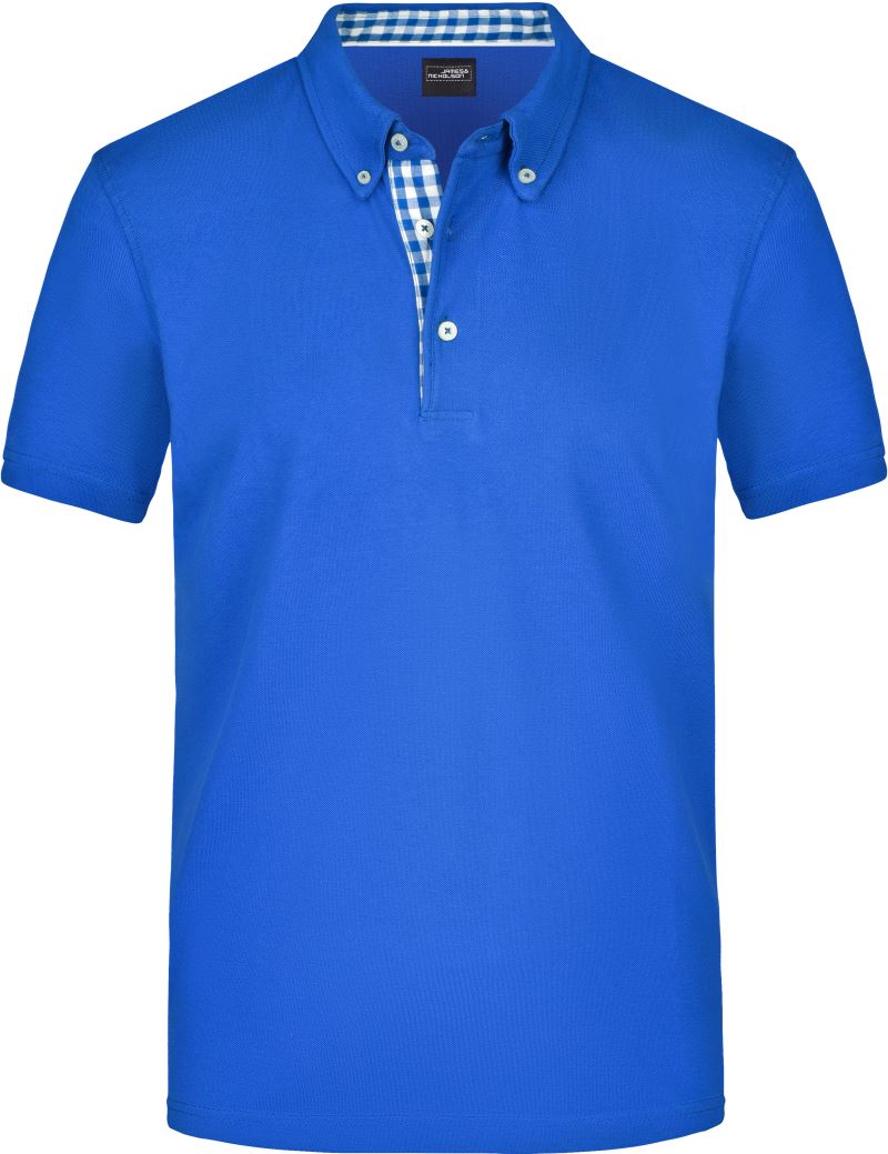 Herren Button-Down Piqué Polo Daiber | JN 964