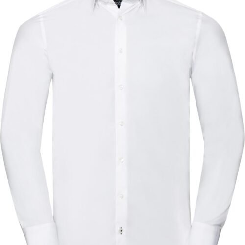 Kontrast Hemd "Ultimate Stretch" langarm Russell | 966M