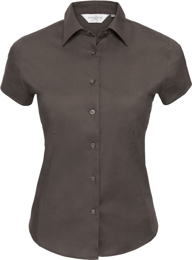 Stretch Bluse kurzarm Russell | 947F