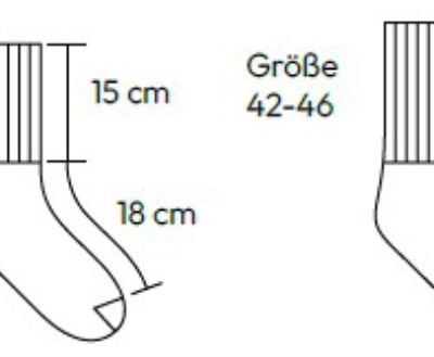 Tennissocken "Premium" Mr. Socks | L 05008 Grössentabelle Tennissocken "Premium" Mr. Socks | L 05008 Grössentabelle