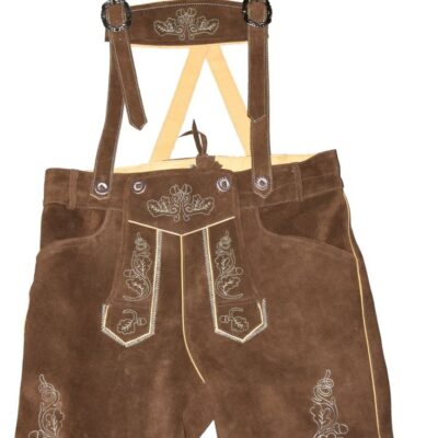 Herren Lederhose kurz Leather Trousers short/men