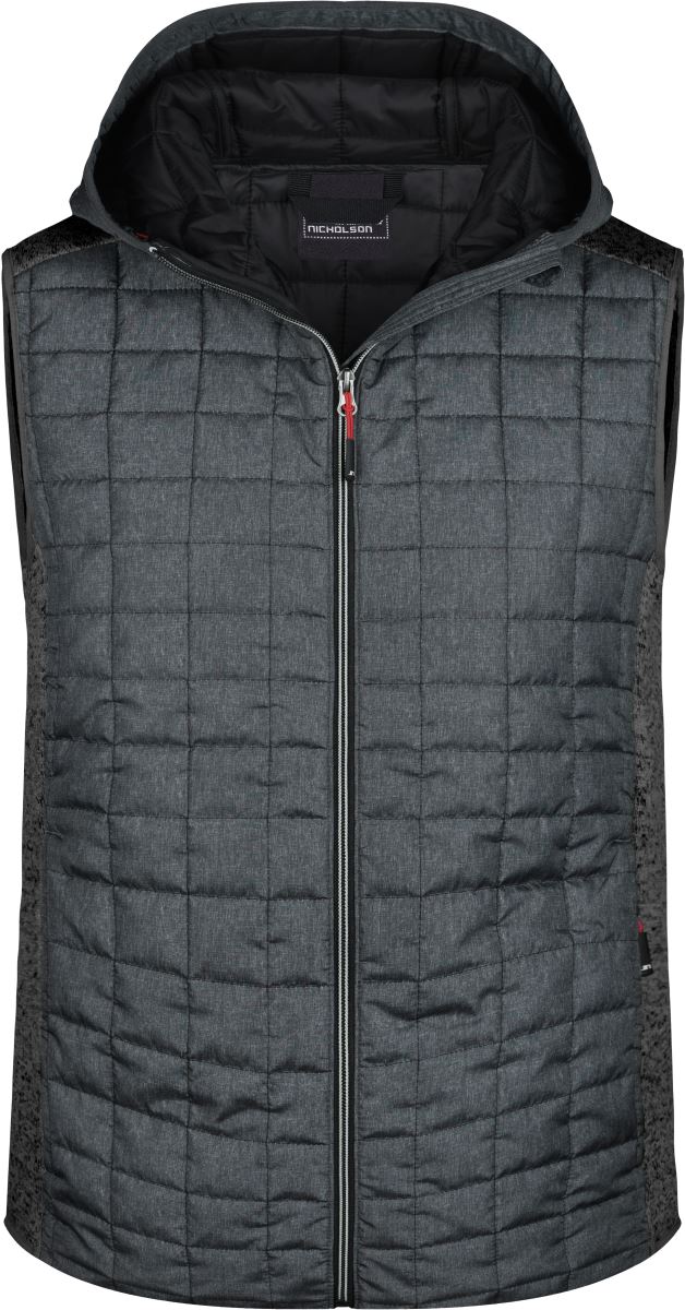 Herren Hybrid Strickfleece Gilet Daiber | JN 768