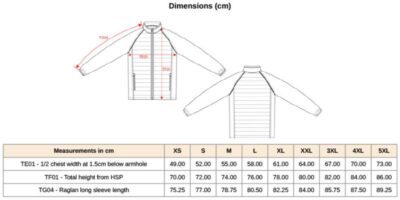 Workwear Hybrid Jacke "Day-to-Day" Kariban WK | WK 6147 Grössentabelle Workwear Hybrid Jacke "Day-to-Day" Kariban WK | WK 6147 Grössentabelle