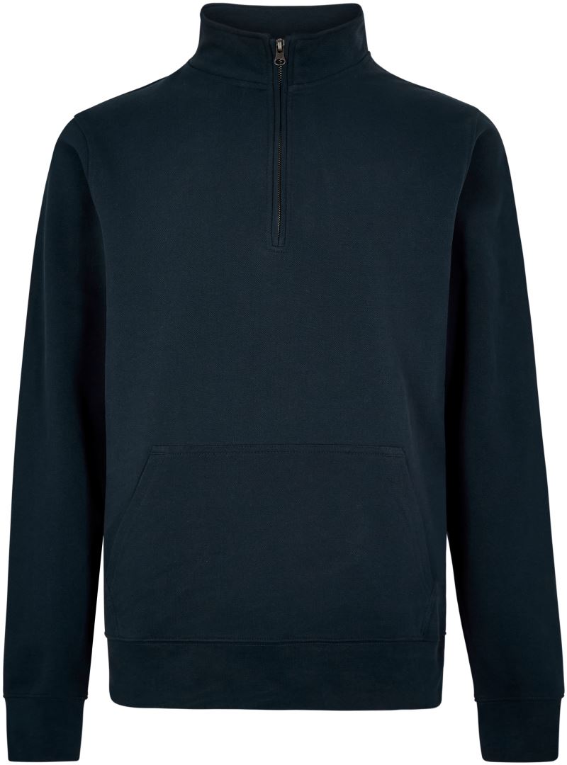 Piqué Sweater mit 1/4 Zip Kustom Kit | KK 339