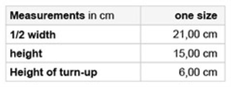 Strickmütze "Fisherman" Daiber | MB 7408 Grössentabelle