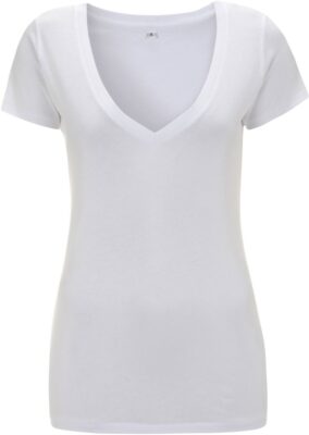 Damen Jersey V-Ausschnitt T-Shirt Continental | N40