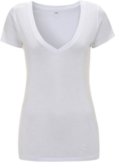 Damen Jersey V-Ausschnitt T-Shirt Continental | N40