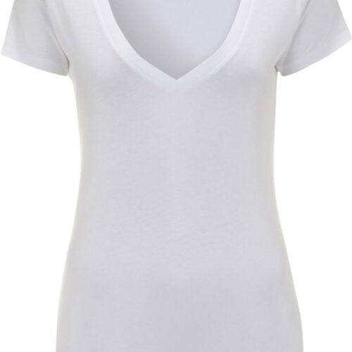 Damen Jersey V-Ausschnitt T-Shirt Continental | N40