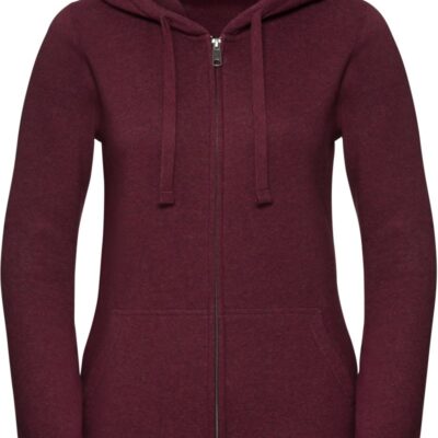 Damen Melange Kapuzen Sweatjacke "Authentic " Russell | 263F