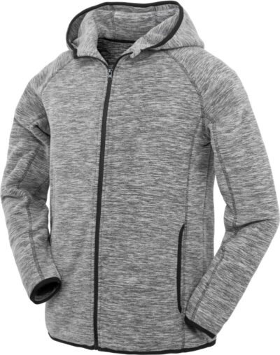 Herren Microfleece Kapuzenjacke Spiro | S 245M
