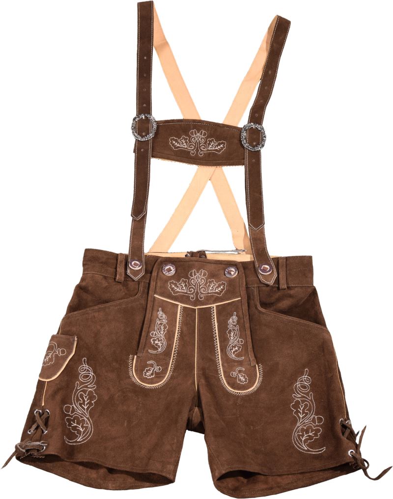 Damen Lederhose kurz Leather Trousers short/women