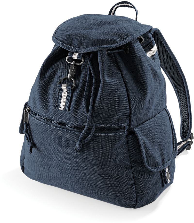 Vintage Canvas Rucksack Quadra | QD 612