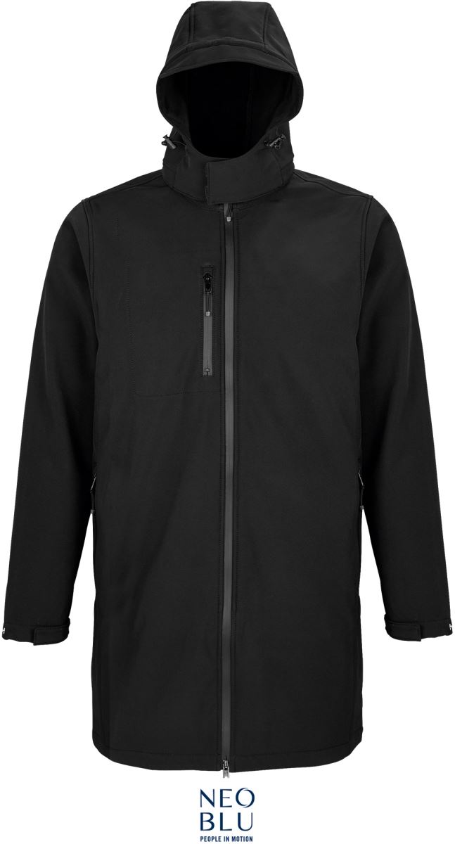 Herren 3-Lagen Softshell Mantel NEOBLU | Achille Men