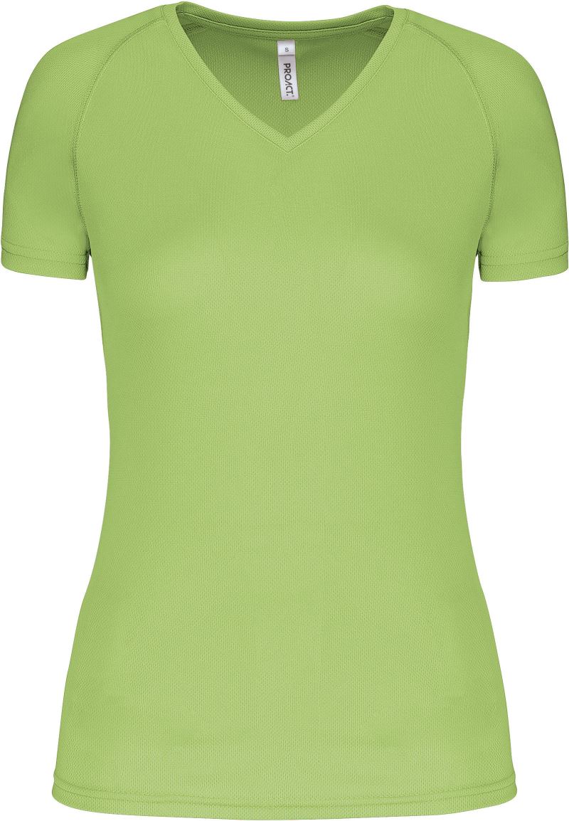 Damen V-Ausschnitt Sport Shirt Kariban ProAct | PA 477