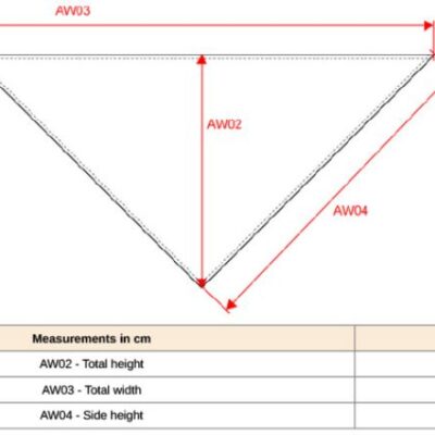 Bandana "Fiesta" Kariban K-Up | KP 064 Grössentabelle