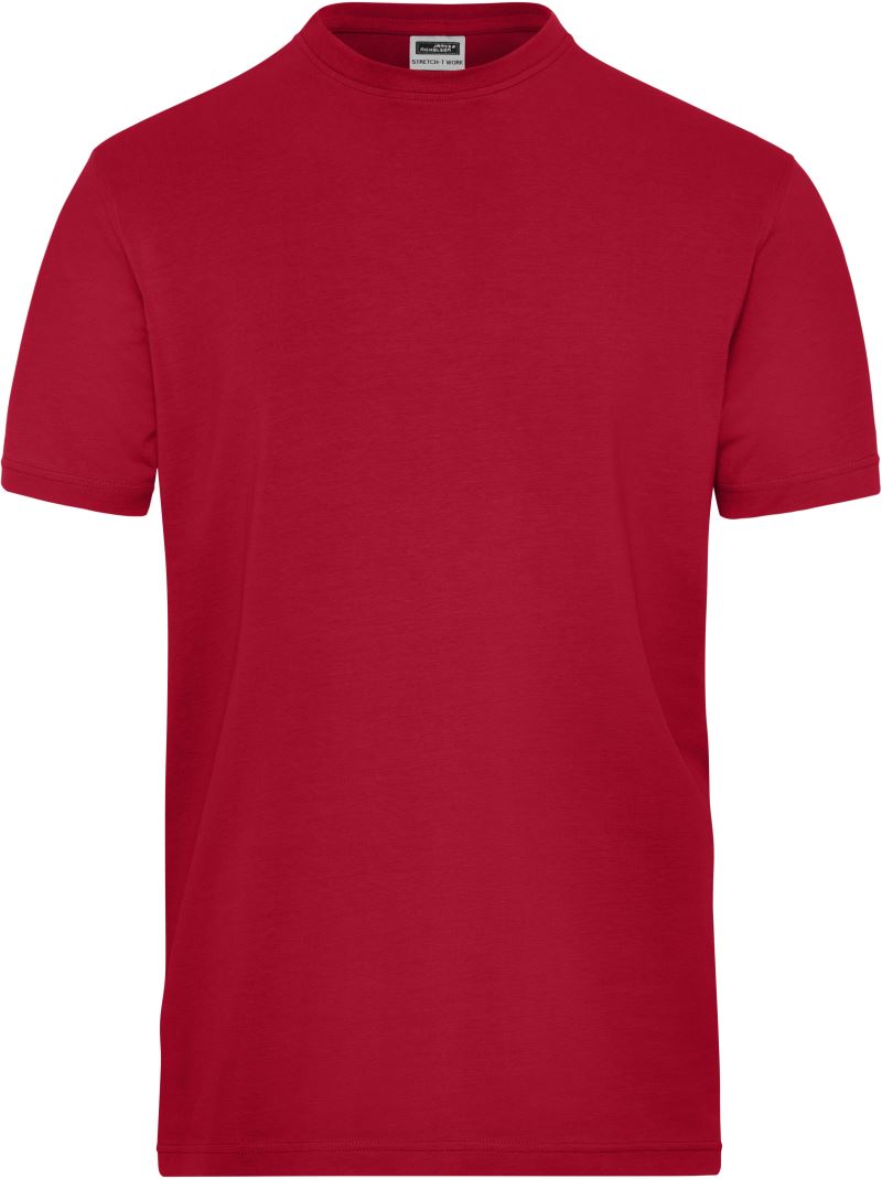 Herren Bio Workwear Stretch T-Shirt - Solid Daiber | JN 1802