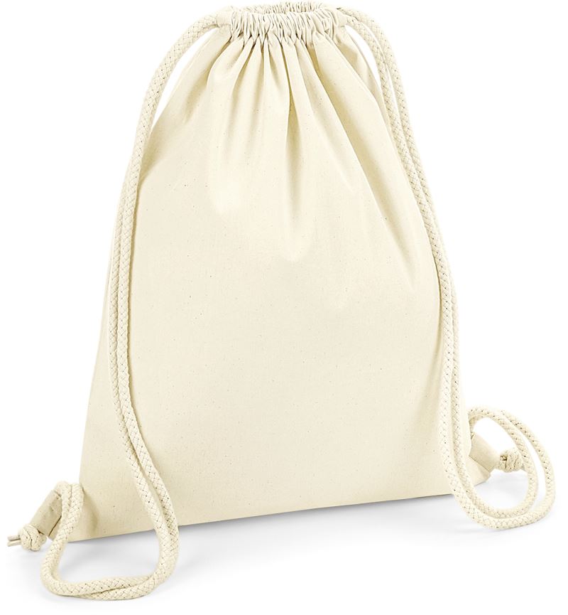 Premium Bio Baumwoll Turnbeutel Westford Mill | W 260