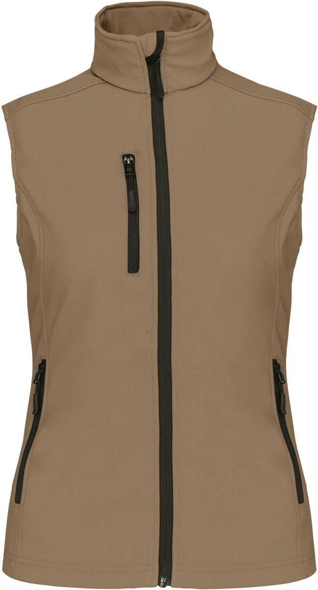 Damen 3-Lagen Softshell Gilet Kariban | K 404