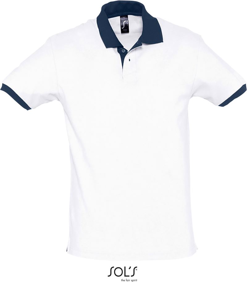 Piqué Polo 2-farbig SOL'S | Prince