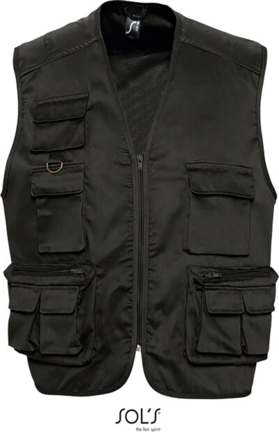 Unisex Safari Gilet SOL'S | Wild