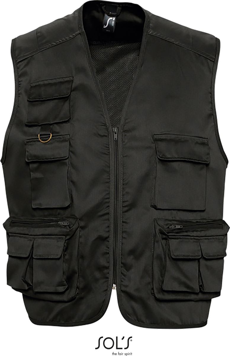 Unisex Safari Gilet SOL'S | Wild