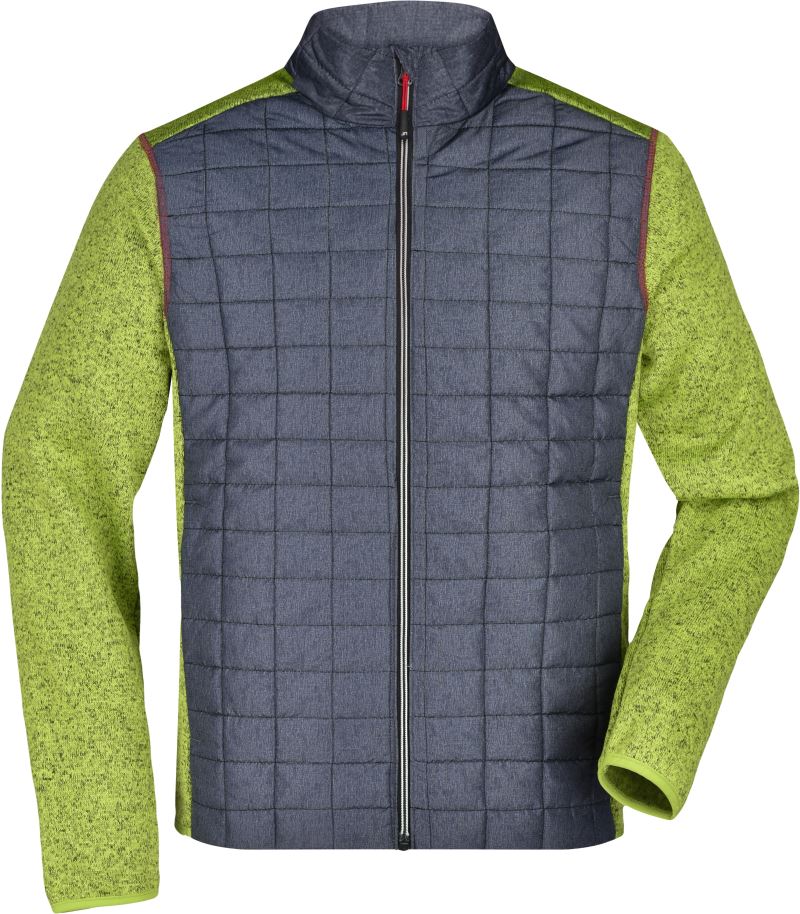 Herren Strick Hybrid Jacke Daiber | JN 742 Herren Strick Hybrid Jacke Daiber | JN 742