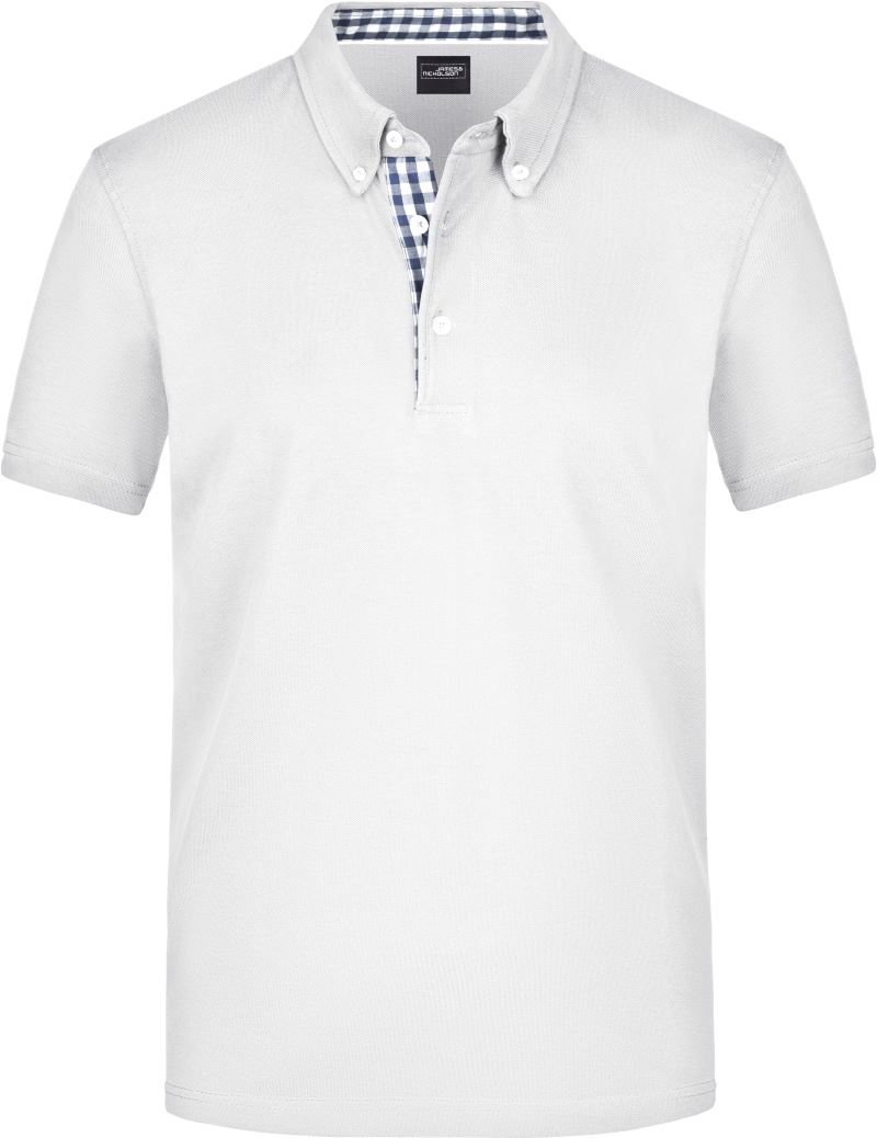 Herren Button-Down Piqué Polo Daiber | JN 964