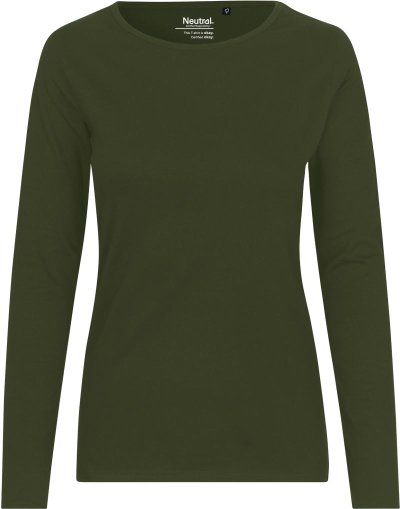 Damen T-Shirt langarm Neutral | O 81050