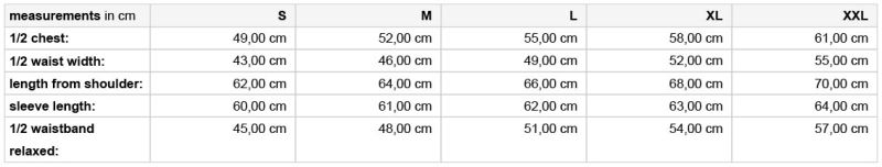 Damen Kapuzen Sweatjacke "Lifestyle" Daiber | JN 962 Grössentabelle Damen Kapuzen Sweatjacke "Lifestyle" Daiber | JN 962 Grössentabelle