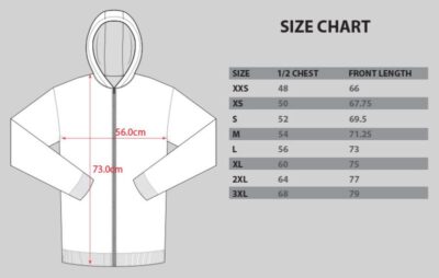 Schwere Kapuzen Sweatjacke Jack & Jones | Classic Zip Hood Grössentabelle Schwere Kapuzen Sweatjacke Jack & Jones | Classic Zip Hood Grössentabelle