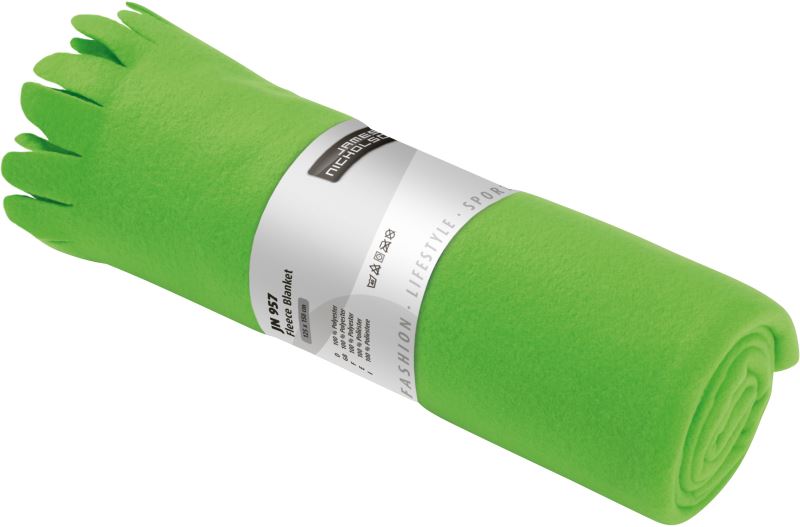 Fleece Decke mit Fransen Daiber | JN 957