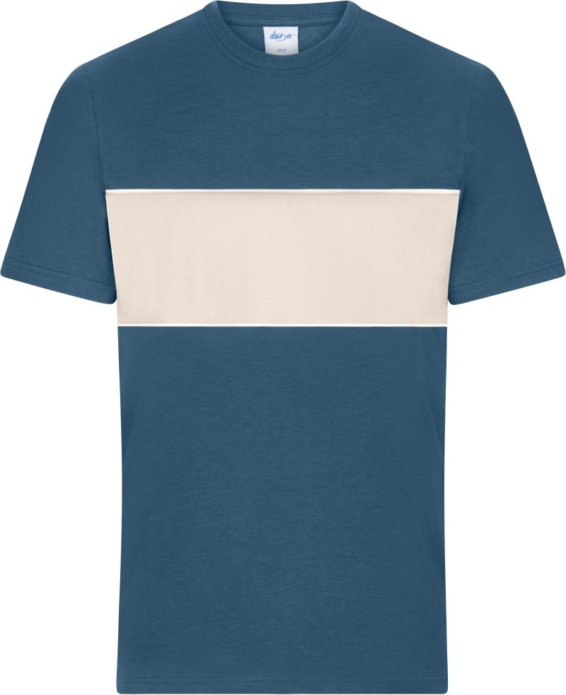 Bio T-Shirt "Colour-Block" Daiber | 8049
