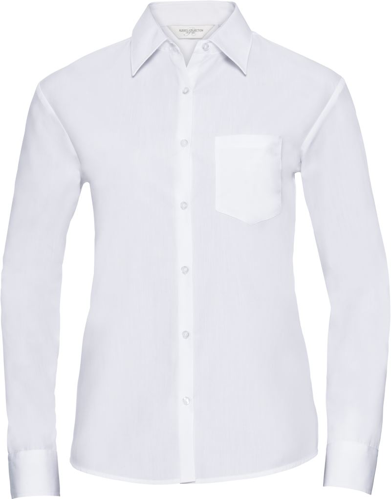 Popeline Bluse langarm Russell | 934F