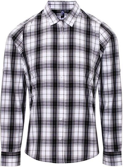 Popeline Bluse langarm "Ginmill" Premier | PR 354