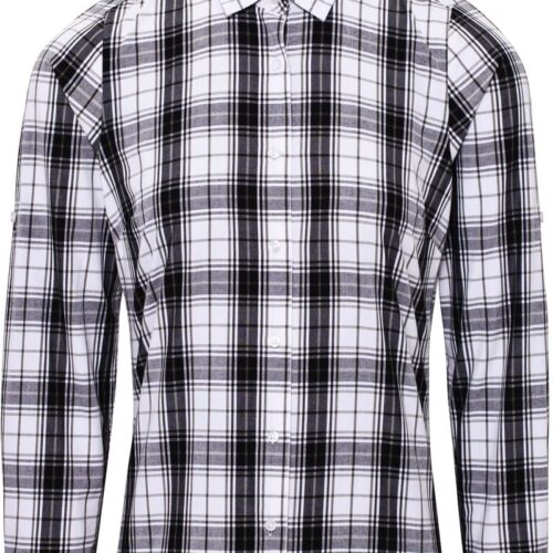 Popeline Bluse langarm "Ginmill" Premier | PR 354