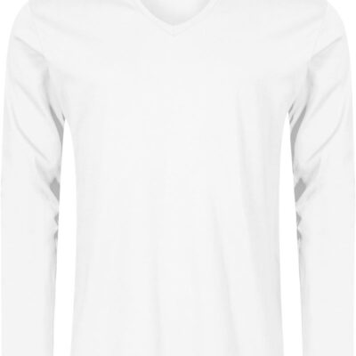 Herren V-Ausschnitt T-Shirt langarm - X.O Promodoro | 1460
