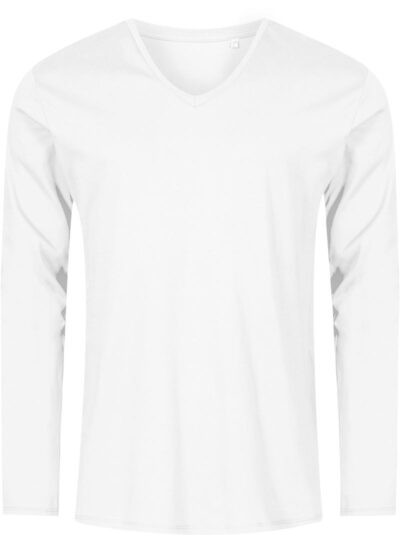 Herren V-Ausschnitt T-Shirt langarm - X.O Promodoro | 1460